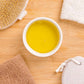 Blissful Earth Body Oil Indoor Texture Lifestyle