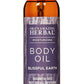 Blissful Earth Body Oil White Background 7.5oz Bottle